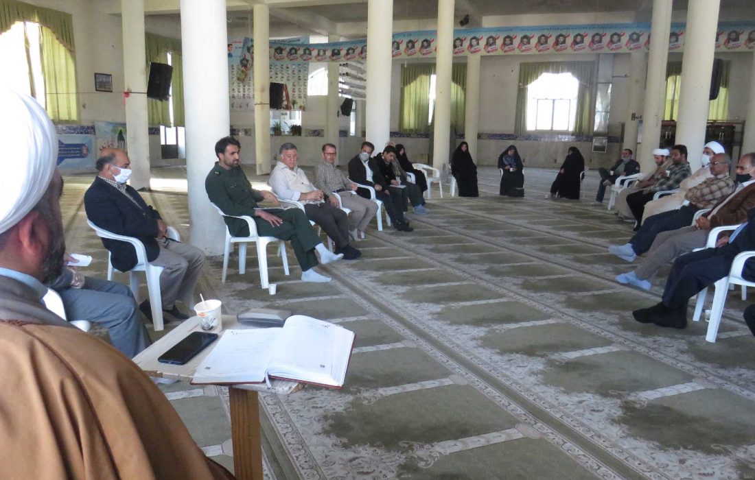 جلسه قرارگاه فرهنگی رزمایش مواسات ویلاشهر